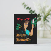 Halloween briefkaart (Staand voorkant)