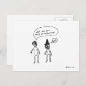 halloween briefkaart (Voorkant / Achterkant)