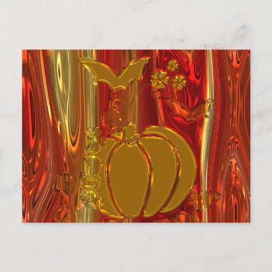 Halloween Briefkaart (Voorkant)