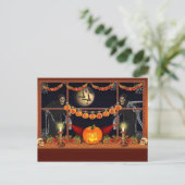 Halloween Briefkaart (Staand voorkant)