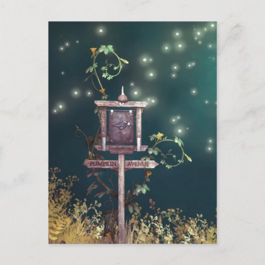 Halloween Briefkaart (Voorkant)
