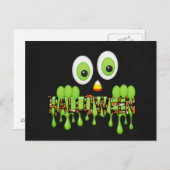 Halloween Briefkaart (Voorkant / Achterkant)