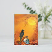 Halloween Briefkaart (Staand voorkant)