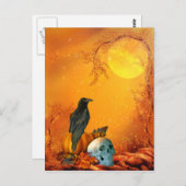 Halloween Briefkaart (Voorkant / Achterkant)