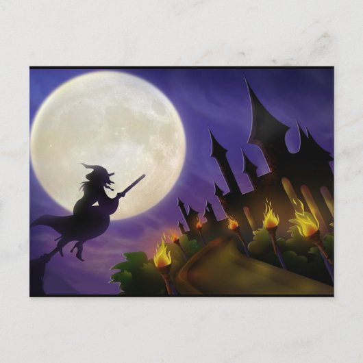 Halloween Briefkaart (Voorkant)