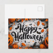 Halloween Briefkaart (Voorkant / Achterkant)