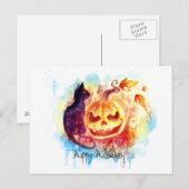 HALLOween Briefkaart (Voorkant / Achterkant)