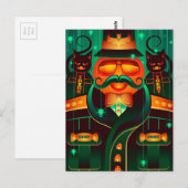Halloween Briefkaart (Voorkant / Achterkant)