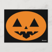 Halloween Briefkaart (Achterkant)