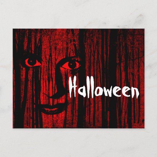 Halloween Briefkaart (Voorkant)