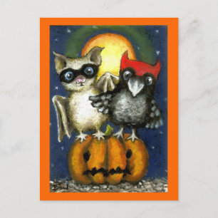 Halloween briefkaart