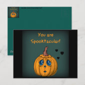 Halloween Briefkaart (Voorkant / Achterkant)