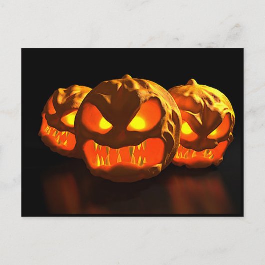 Halloween Briefkaart (Voorkant)