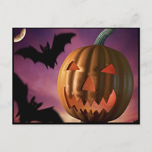 Halloween Briefkaart (Voorkant)
