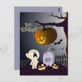 Halloween Briefkaart (Voorkant / Achterkant)