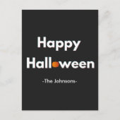 Halloween Briefkaart – gepersonaliseerd (Voorkant)