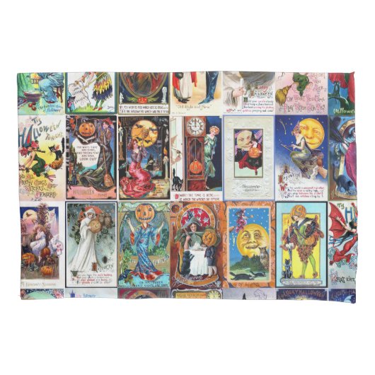 Halloween Briefkaart Kussensloop (Voorkant-Links)