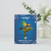 Halloween Briefkaart voor Sagittarius (Staand voorkant)