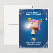 Halloween-Briefkaart voor virgo Briefkaart (Voorkant / Achterkant)