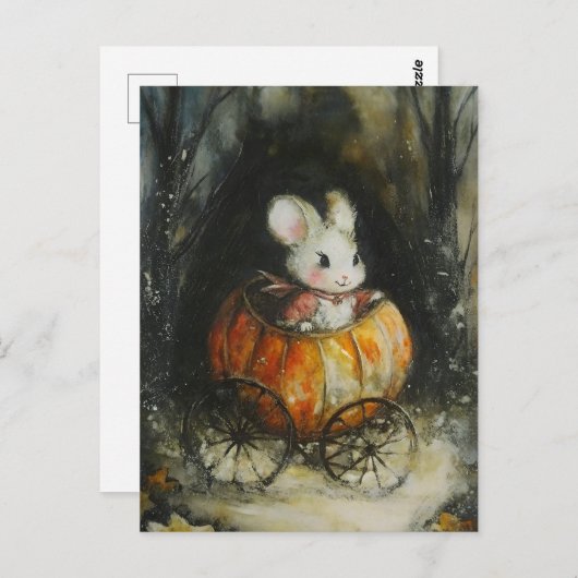 Halloween Briefkaarten (Voorkant / Achterkant)