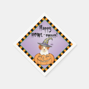 Halloween Brittany Napkins Servet