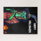 HALLOWEEN BROOMHILDA LE puzzle TOMBÉ (Horizontal)
