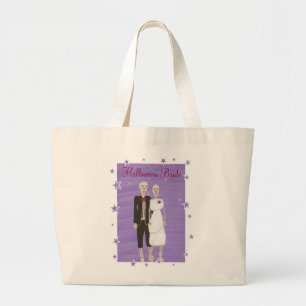 Halloween Bruid Canvas Tassen