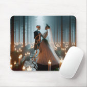 Halloween bruiloft dans muismat (Met muis)