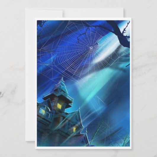 Halloween bruiloft middernacht tafel zitplaatsen g (Achterkant)