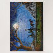 Halloween bruiloft puzzle legpuzzel (Verticaal)