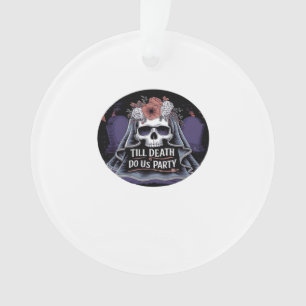 Halloween bruiloft Spooky bruiloft Halloween Party Ornament