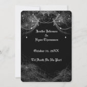 Halloween bruiloft uitnodiging (Voorkant)