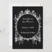 Halloween bruiloft uitnodiging (Voorkant)