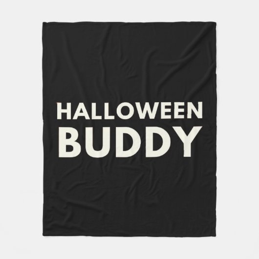 Halloween Buddy Fleece Deken (Voorkant)