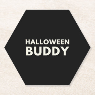 Halloween Buddy Kartonnen Onderzetters