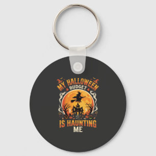 Halloween Budget Spukhuis Sleutelhanger