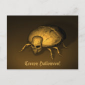 Halloween Bug Briefkaart (Voorkant)