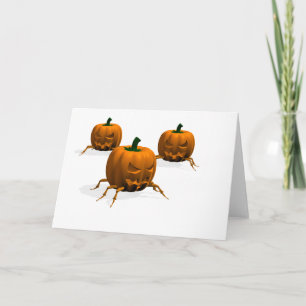 Halloween Bugs Kaart