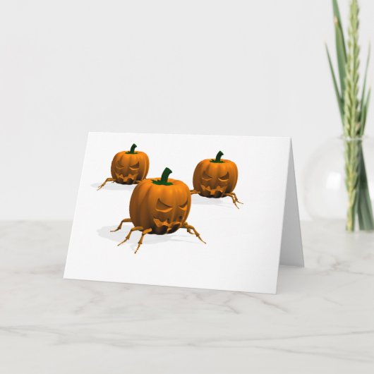 Halloween Bugs Kaart (Voorkant)