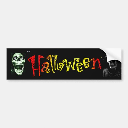 Halloween Bumpersticker (Voorkant)