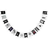 HALLOWEEN bundelbanner Vlaggetjes (Alle)