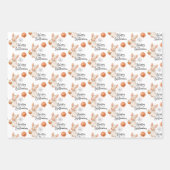Halloween Bunny Wrapping Paper Sheets (Voorkant)