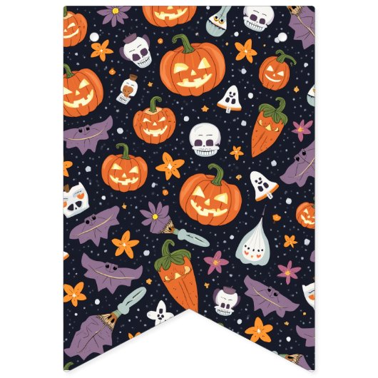 Halloween bunting banner (Eerste vlag)