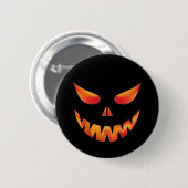 Halloween Burning Monster Face Ronde Button 5,7 Cm (Voorkant /achterkant)