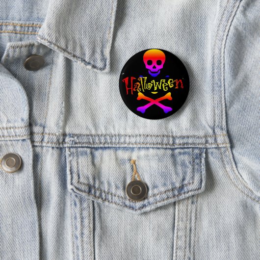 Halloween Button (In situ)