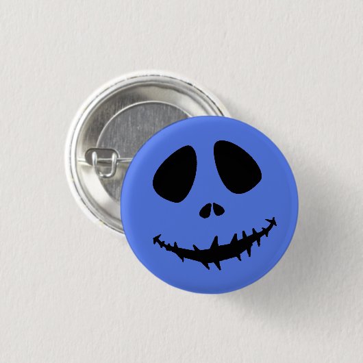 Halloween Buttonnen, griezelige grimas Halloween H Ronde Button 3,2 Cm (Voorkant /achterkant)