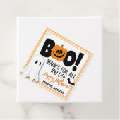 Halloween Cadeaubijslage Bedankjes Labels (In situ)
