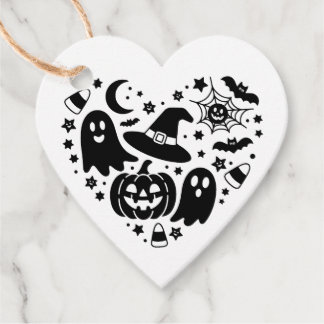 Halloween cadeaubijslagers, gepersonaliseerde cade bedankjes labels