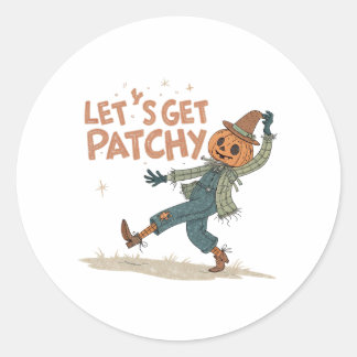 Halloween-cadeaubijslaters voor snoepzakjes en doe ronde sticker