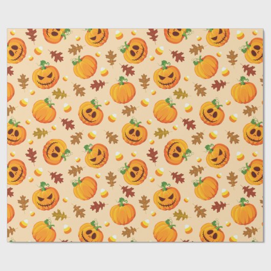 Halloween Cadeaupapier (Vlak)